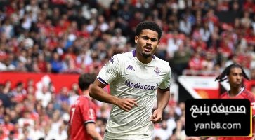 نهاية المباراة مانشستر يونايتد يتعادل مع فيورنتينا وديا