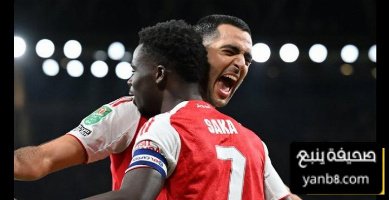 إحصائيات 60 دقيقة بين أرسنال و بيرنلي